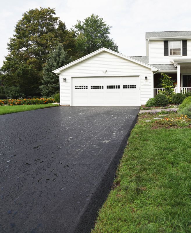 Blacktop Driveway Construction
